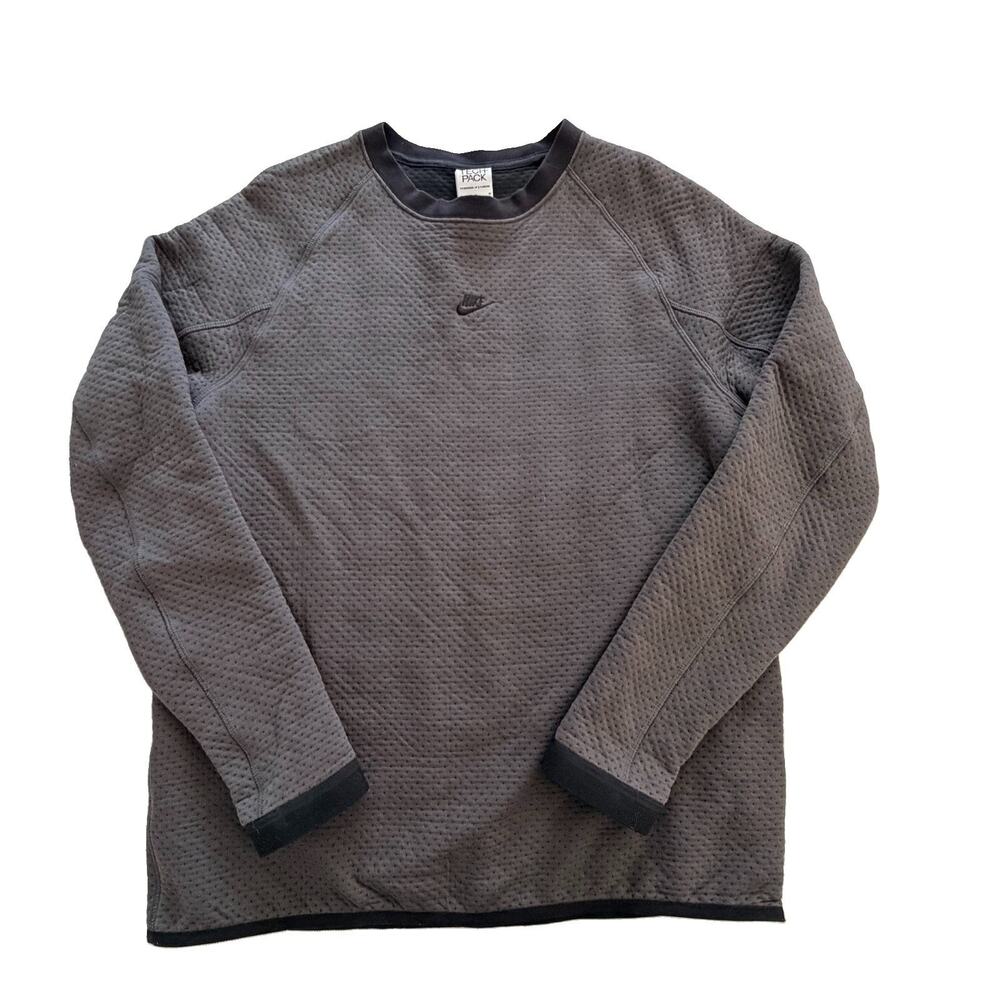Nike Therma-FIT ADV Tech Pack Sweatshirt Anthracite DD6630-060 Size M